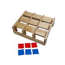 WoodenToss Across Game, The Original Tic-Tac-Toe Game
