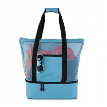 Promotional Mesh Cooler Tote Bags For Beach Travel