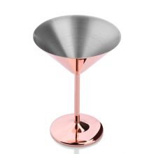 Stainless Steel Martini Glass