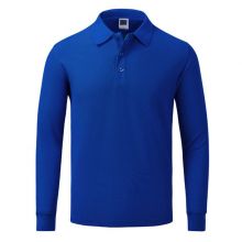 Long Sleeve Lapel Advertising Polo-shirt 