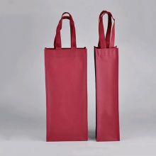 Customized Wine Bottle Tote Non-Woven Shopping Bag