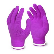 Fluorescence Bright Silk Knitted Gloves