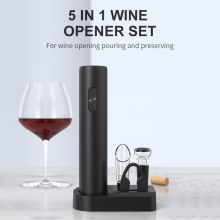 5-in-1 Electric Wine Bottle Opener Kit