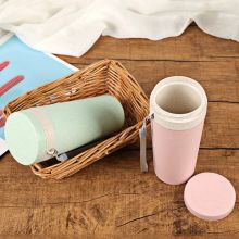 350ML Plastic Wheat Straw Water Bottle