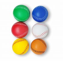Baseball Sports Themed 2.5-Inch Foam Baseball Stress Balls Squeeze Balls For Stress Relief, Baseball Party Favors And Decoration