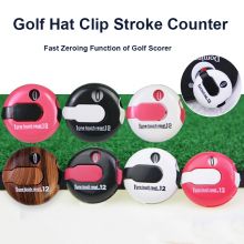 Mini Golf Stroke Score Counter Scoring Keeper up to 12 Shot with One Touch Reset Attach to Glove Belt Bag Hat Polo's for Outdoor