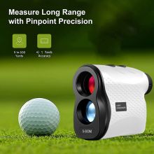 Golf Laser Rangefinder 600 Yards High-Precision Laser Distance Finder, Flag-Lock with Vibration Distance/Speed/Angle Measurement