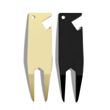 Metal Golf Divot Repair Tool With Bottle Opener