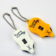 Plastic Golf Score Counter Keychain Tool, Golf Stroke Shot Counter, Hand Held Clicker for Golf Practice