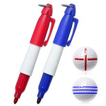 Golf Ball Lines Drawing Marker Pen, Permanent Markers For Golf Ball, Premium Waterproof & Smear Proof Markers, Quick Drying