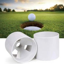 Golf Practice Putting Green Hole Cup, ABS Plastic Golf Cups for Outdoor Backyard Golf Practice, Dimension 4