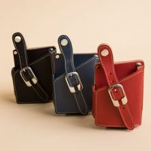 Portable PU Golf Rangefinder Storage Case, PU Leather Range Finder Holster, fits All Golf & Hunting Rangefinder