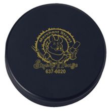 Round Hockey Puck Stress Reliever, Sports Soft Foam Ice Hockey Pucks for Practicing and Classic Training, Official Regulation Size