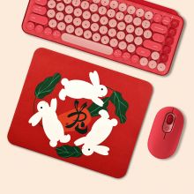 Square Full Color Mouse Pad 7 x 8 inches Premium-Textured Non-Slip Rubber Base Mouse Mat Mousepad for Office & Home