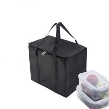 Large Non-woven Bento Aluminum Foil Thermal Insulation Bag Large Capacity Insulated Cooler Bag Keeps Your Food/Thdrink Cold Or Hot