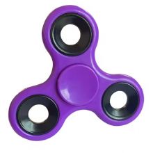 Custom Logo 2.95'' Plastic Fidget Spinner - Stress Relief Toy for Focus, Anxiety, ADHD & Autism