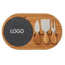 Cheese Cutting Board Kit - Bamboo