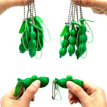 Pea Fidget Stress Relief Keychain