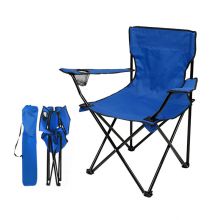 Portable Folding Camping Chair w/ Carry Bag - Heavy Duty 260lbs Capacity, Cup Holder - Ideal for Tailgating, Beach, Outdoor Events
