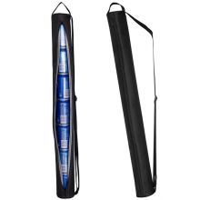 Portable Golf Cylindrical Cooler Bag for 7 Cans, Insulated Oxford & PEVA Crossbody Beverage Cooler with Adjustable Shoulder Strap