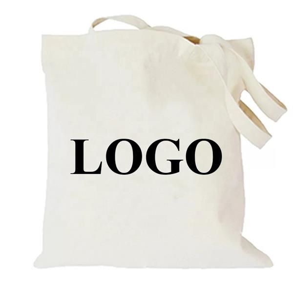 8oz 100% Natural Cotton Tote Shopping Bag