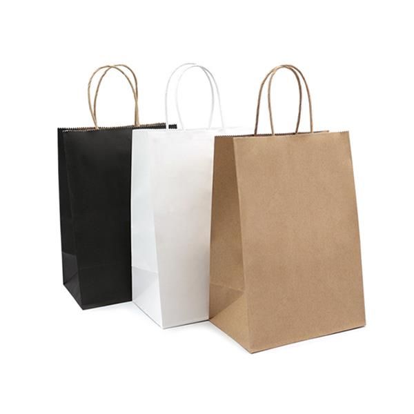 Kraft Paper Shopping Tote Bag With Your Logo
