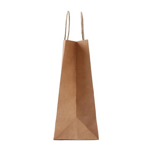 Kraft Paper Shopping Tote Bag With Your Logo