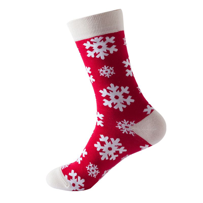 Christmas Holiday Cotton Knit Crew Xmas Socks