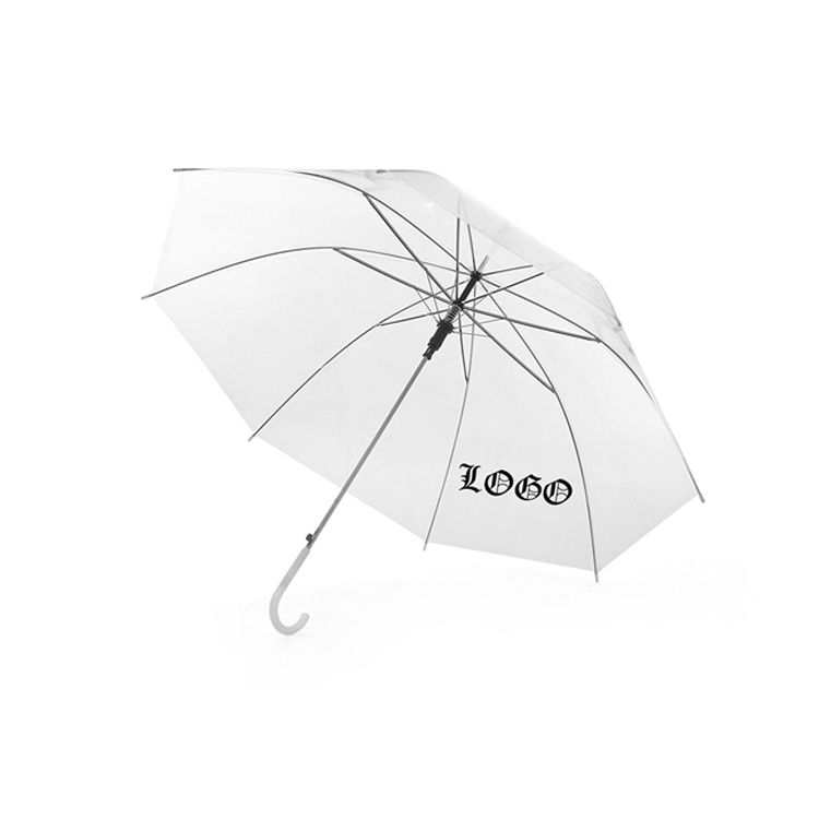  37 Inch POE Clear Umbrella