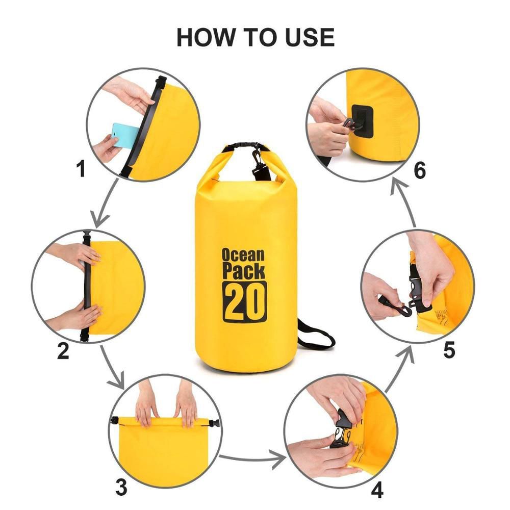 10Liter Waterproof Dry Bag Perfect For Water Sports