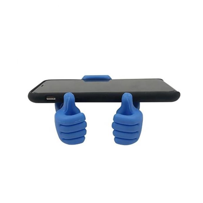 Pinting Silicone Thumbs Up Shaped Cell Phone Holders