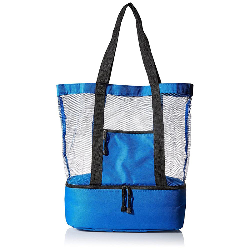 Promotional Mesh Cooler Tote Bags For Beach Travel
