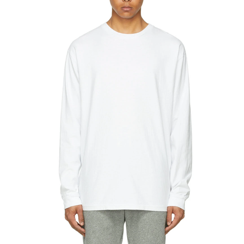 Custom Long Sleeve Cotton T-shirt