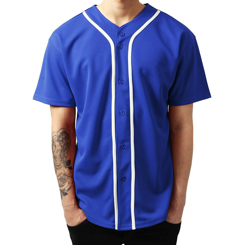 Custom Adult Button Down Baseball Jersey