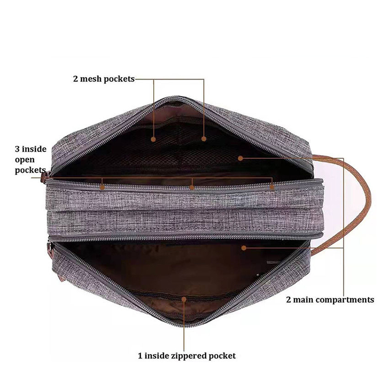 Large Capacity Oxford Hanging Toiletry Bag