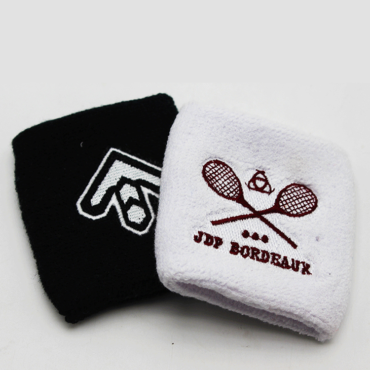 Zipper Pocket Terry Cloth Wristbands