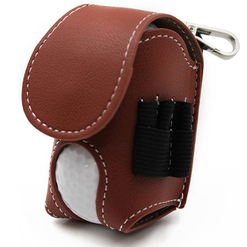 PU Leather Golf Accessories Pouch