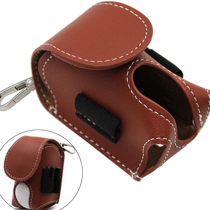 PU Leather Golf Accessories Pouch