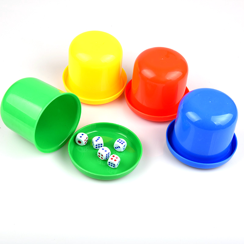 Plastic Dice Cup Set