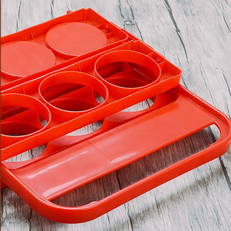 6-Pack KTV And Party Folding Plastic Beer Bottle Holder