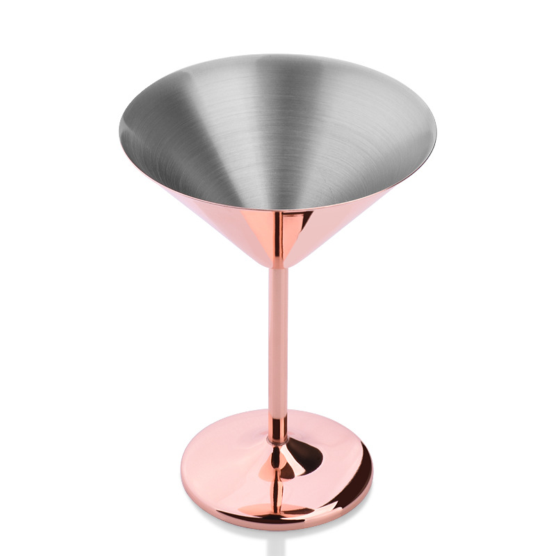 Stainless Steel Martini Glass