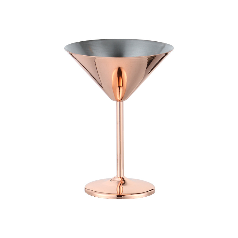 Stainless Steel Martini Glass