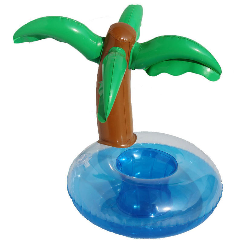 Palm Tree Inflatable Drink Holder