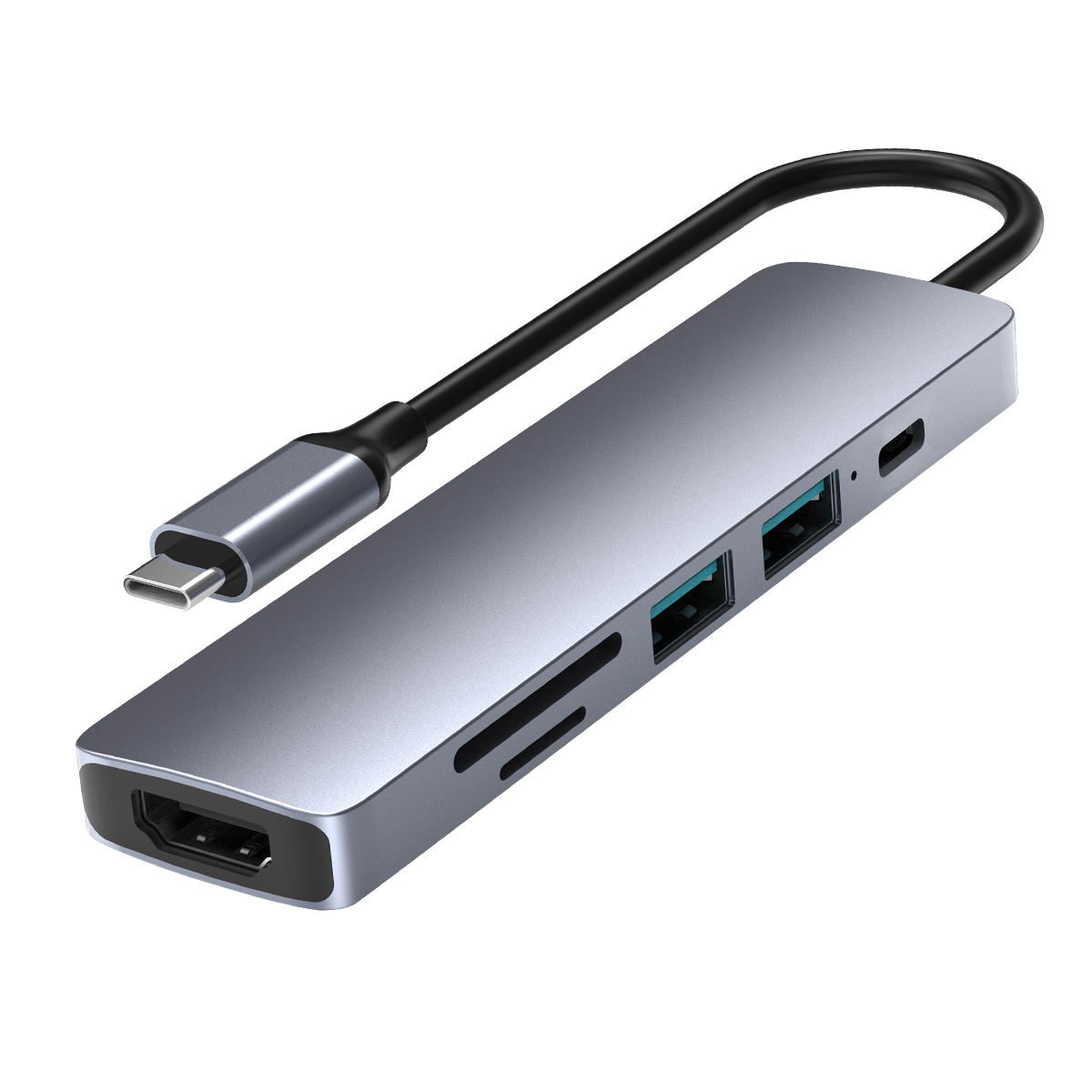 4-Port Traveler USB Hub