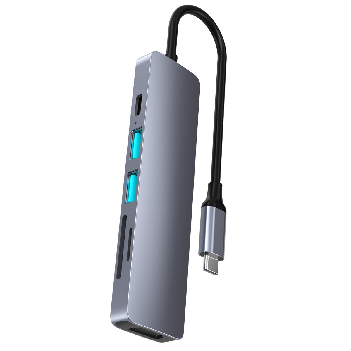 4-Port Traveler USB Hub