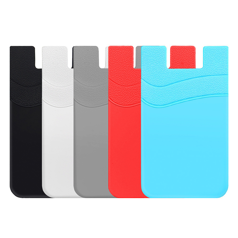 2 Slot Silicone Wallet for Phone
