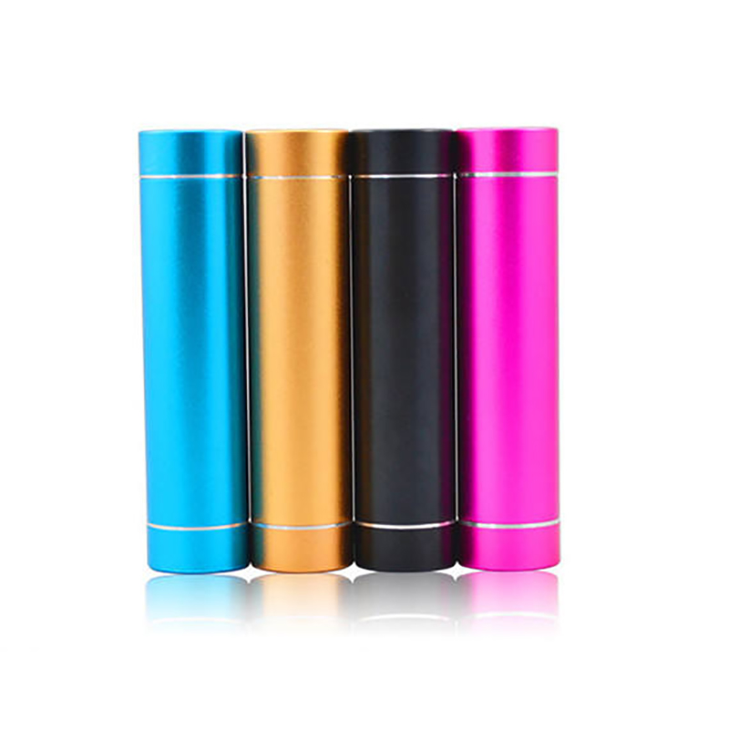 Cylindrical Shape Metal Power Bank