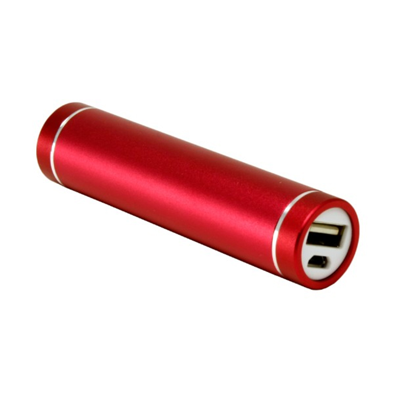 Cylindrical Shape Metal Power Bank