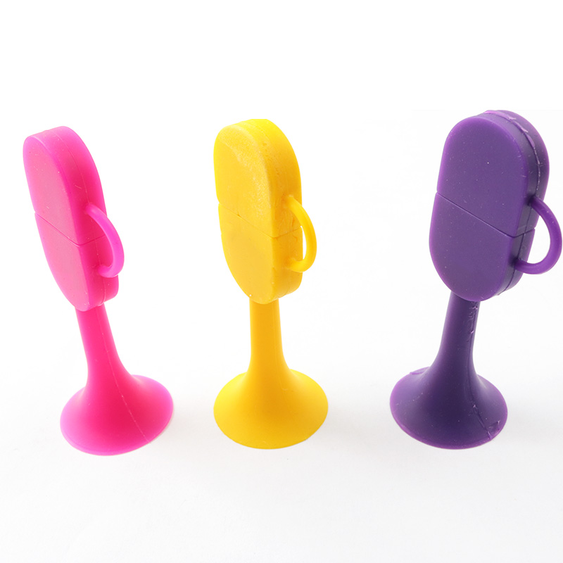 4GB Silicone Cup Shape USB Flash Drive with Sucker Base