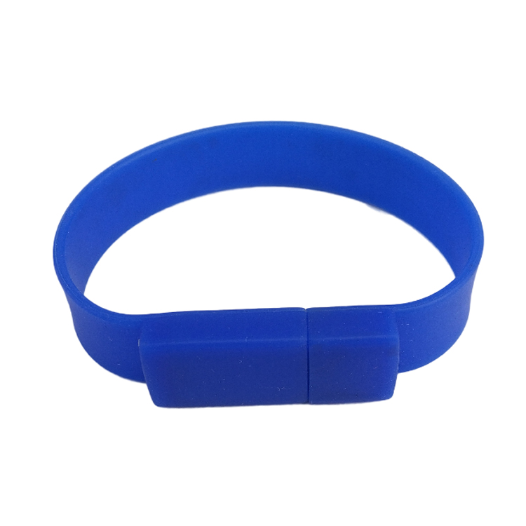 Silicone 4GB USB Wrist Bracelet Memory Flash Drive